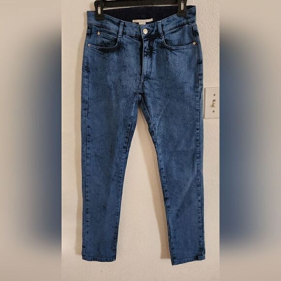 Stella McCartney Acid-Wash Blue Jeans Size 25 - Picture 3 of 15